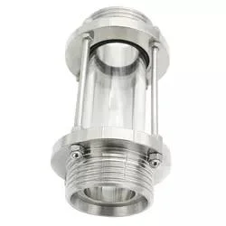 Stainless Steel Sanitary Jackedted Tri Clamp Sight Glass